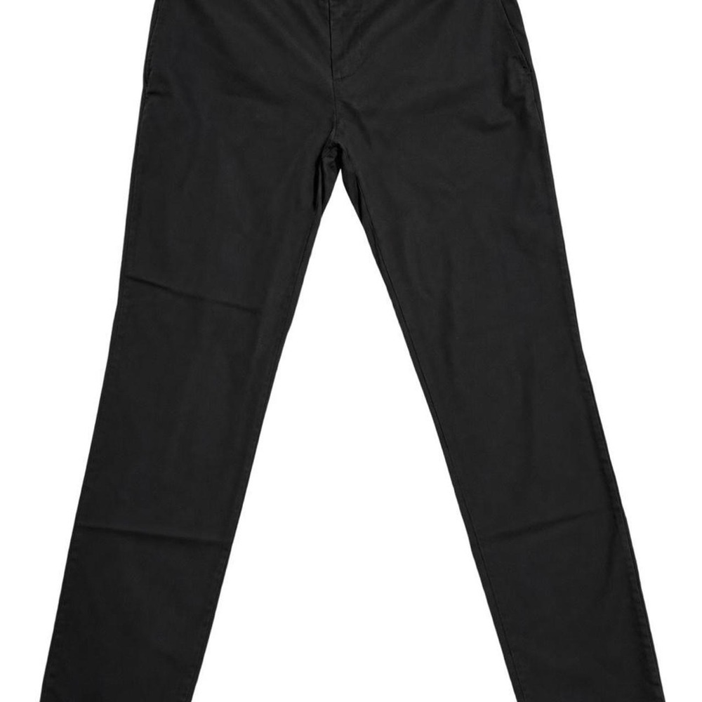 J.Crew Minnie Pants Black Stretch Cotton Side Zip Slim Trousers 16850 Size 4